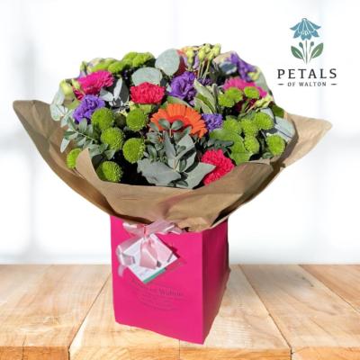 A Mother`s Day bright Bouquet